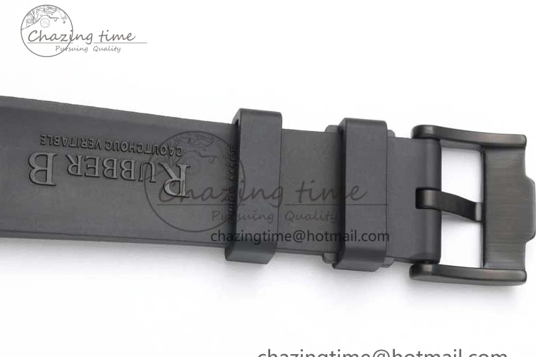 Black Black Rubber Strap on A7750 Best Daytona Ceramic Pusher Black 5GF Edition Dial Gray 0825